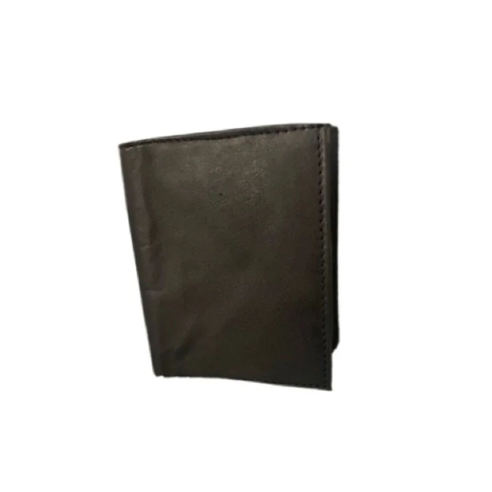 Vtg German Leather Trifold -Rare Eurocard “Deutschland” Credit card insert.